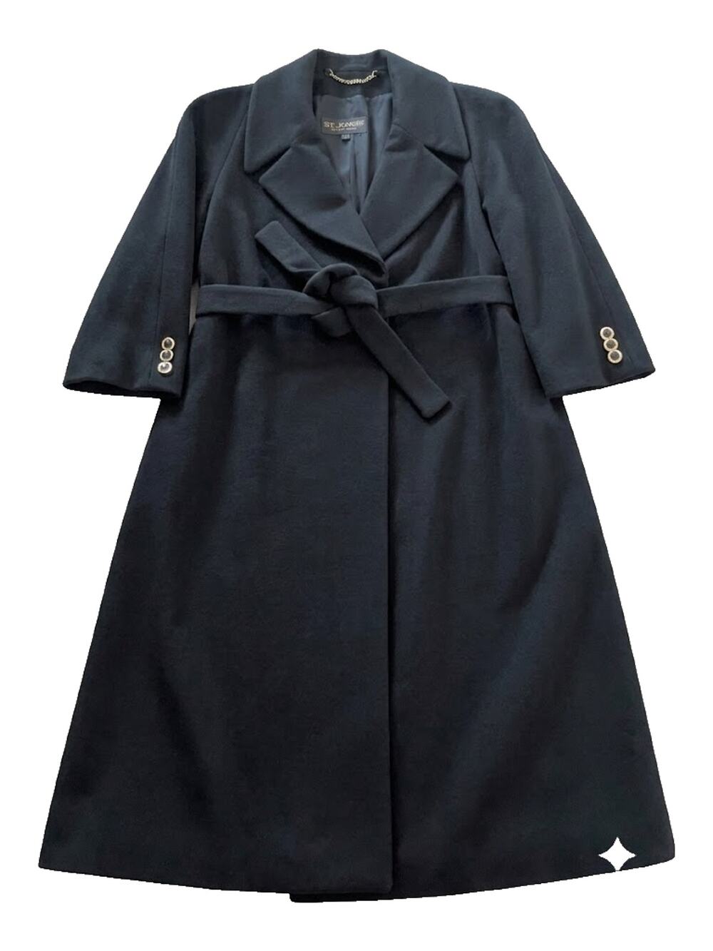 St John Cashmere Wrap Coat